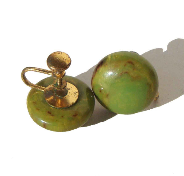 End of Day Bakelite Earrings