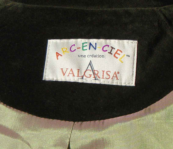 Vintage Valgrisa Arc en Ciel Label