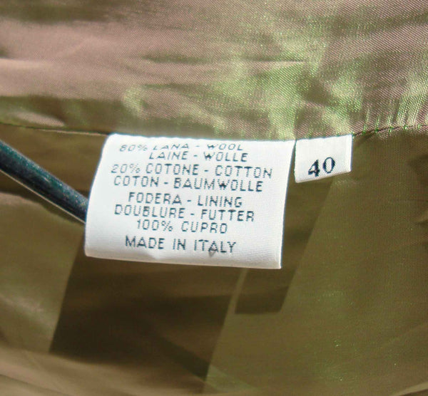 Italian Made Jacket Label - Metro Retro Vintage