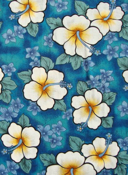 Vintage Hibiscus Flower Dress