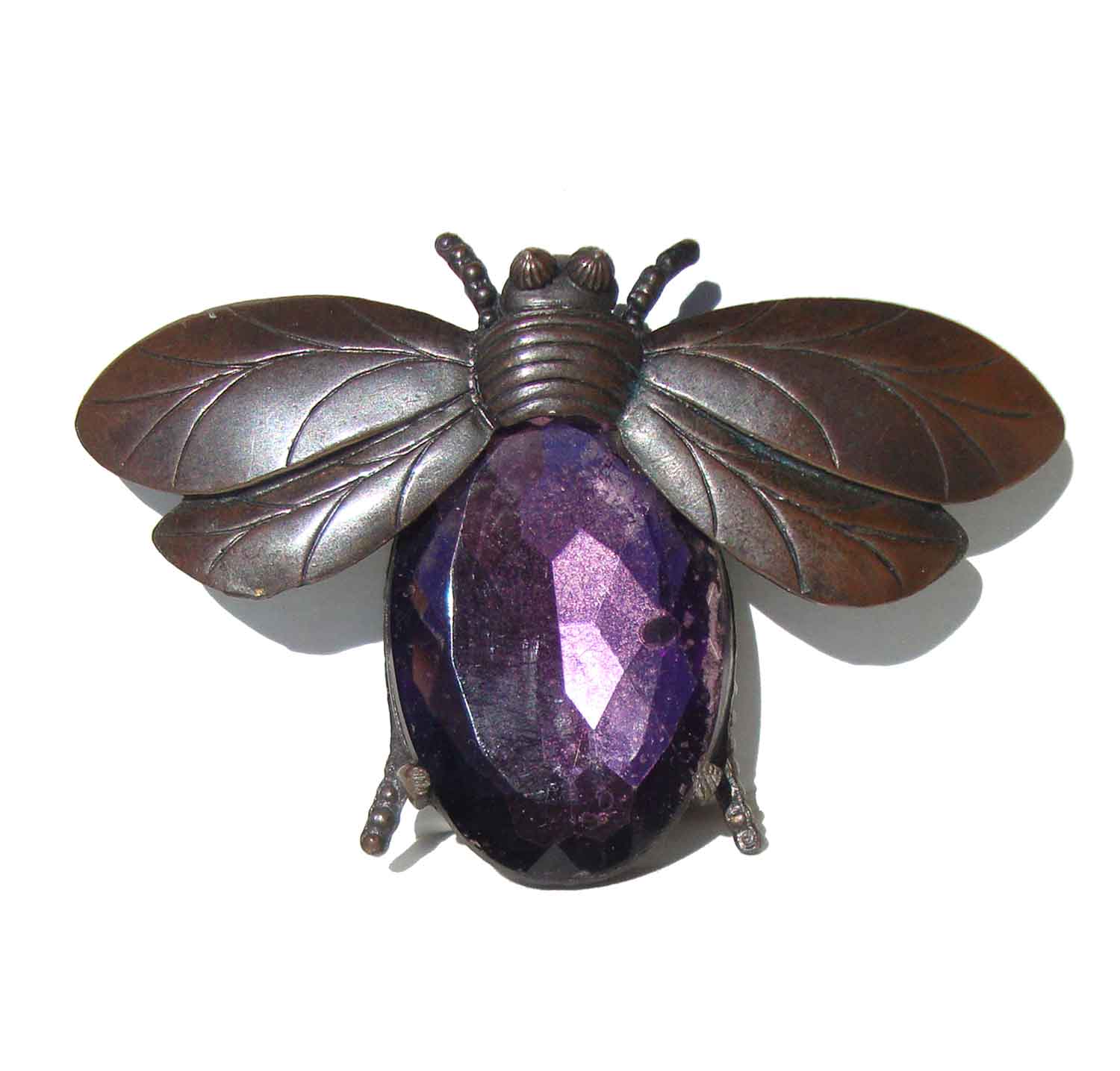 Vintage Big Bug Brooch Garrison Products Novelty Insect Pin – Book Piece